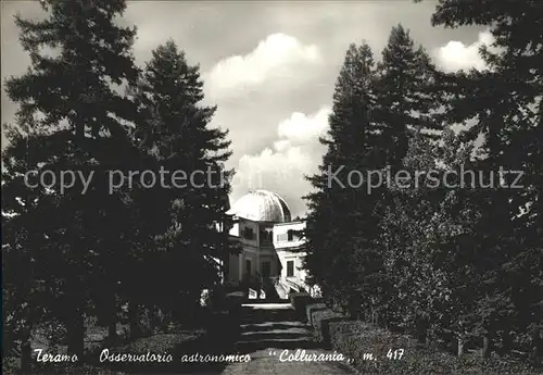 Observatorium Sternwarte Urania Teramo Osservatorio astronomico Collurania Kat. Gebaeude
