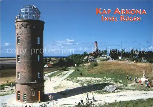 Leuchtturm Lighthouse Kap Arkona Insel Ruegen Kat. Gebaeude