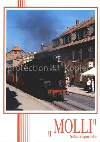 Lokomotive Molli Schmalspurbahn Bad Doberan Kat. Eisenbahn
