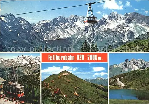 Seilbahn Fellhorn  Kat. Bahnen