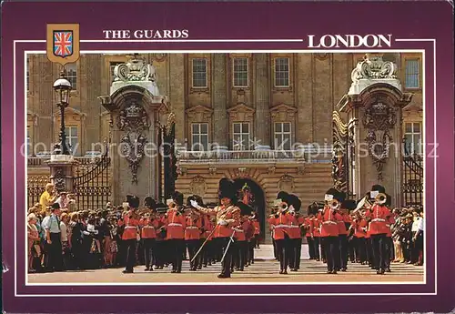 Leibgarde Wache Queen s Guards Parade London Kat. Polizei