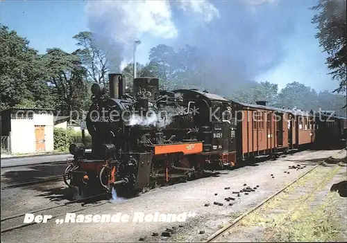 Lokomotive Rasender Roland Goehren Insel Ruegen  Kat. Eisenbahn