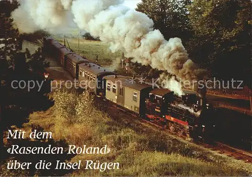 Lokomotive Rasender Roland Sellin Zuglok 99 4632  Kat. Eisenbahn