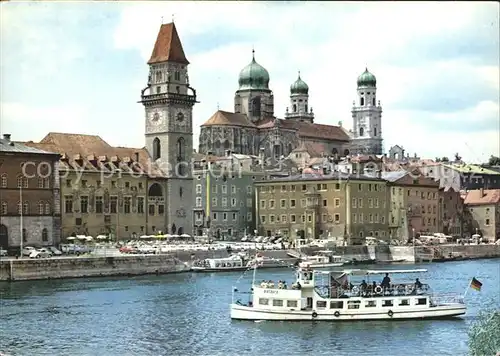 Motorschiffe Passau Donau Dom Kat. Schiffe