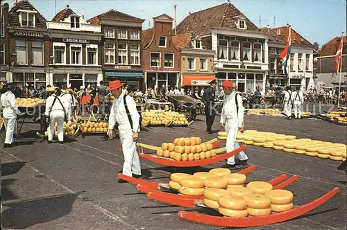 Kaese Kaeserei Kaesemarkt Alkmaar Holland Kat. Landwirtschaft