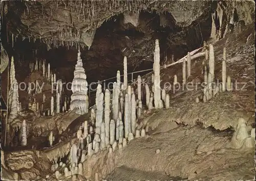 Hoehlen Caves Grottes Teufelshoehle Fraenkische Schweiz Neue Abteilung Kat. Berge