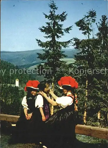 Trachten Schwarzwald Bollenhut Kat. Trachten