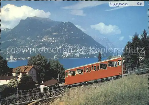Zahnradbahn Lugano Monte Bre Funicolare Monte S. Salvatore Kat. Bergbahn