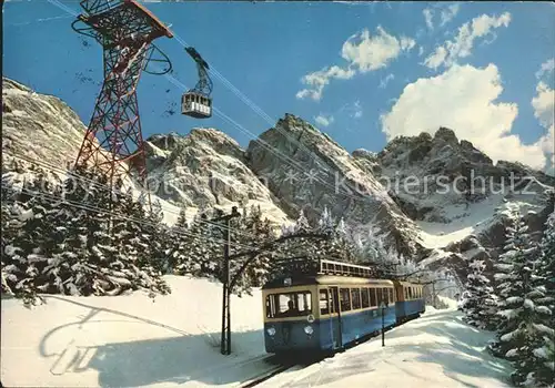 Zugspitzbahn Zahnradbahn Seilbahn Zugspitze Kat. Eisenbahn