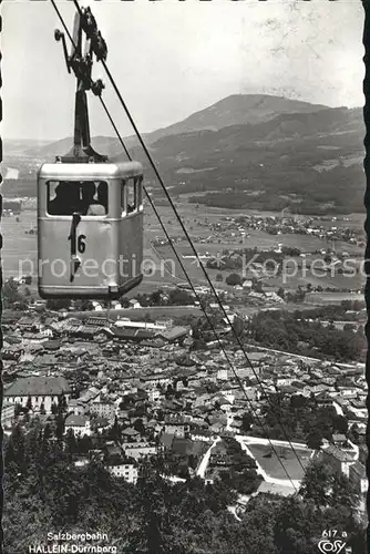 Seilbahn Salzberg Hallein Duerrnberg Kat. Bahnen