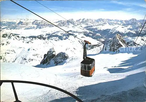 Seilbahn Funivia della Marmolada Dolomiti Val Badia Ampezzo Kat. Bahnen