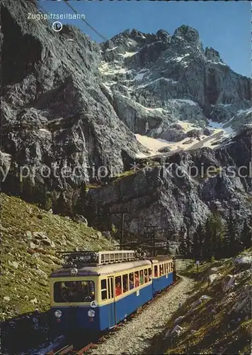 Zugspitzbahn Zahnradbahn Zugspitzgipfel  Kat. Eisenbahn