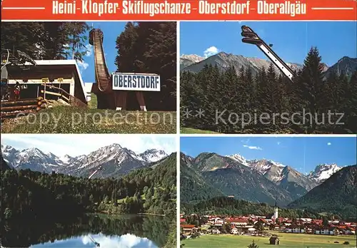 Ski Flugschanze Heini Klopfer Oberstdorf Oberallgaeu Kat. Sport