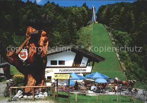 Ski Flugschanze Flugschanzenstube Oberstdorf  Kat. Sport