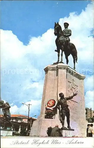 Denkmal Ulus Atatuerk Heykeli Ankara Kat. Denkmaeler