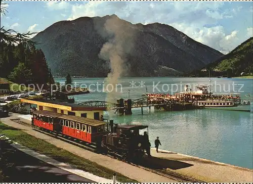 Zahnradbahn Achenseebahn Seitenraddampfer Kat. Bergbahn