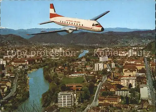 Flugzeuge Zivil Austrian Airlines Graz AUA Bruckner  Kat. Airplanes Avions