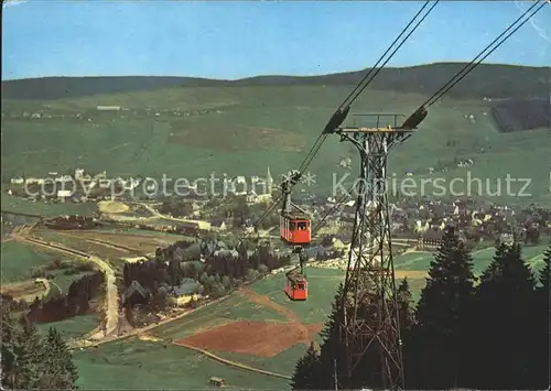 Seilbahn Oberwiesenthal Erzgebirge  Kat. Bahnen