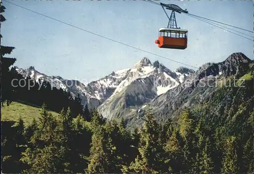 Seilbahn Nebelhorn Trettachspitze Kat. Bahnen
