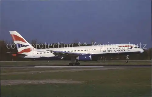 Flugzeuge Zivil British Airways Boeing 757 200 G BIKR Kat. Airplanes Avions