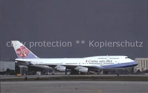 Flugzeuge Zivil China Airlines Boeing 747 400 B 163 Kat. Airplanes Avions