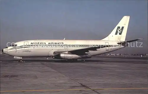 Flugzeuge Zivil Nigeria Airways Boeing 737 200Adv. 5N AUB Kat. Airplanes Avions