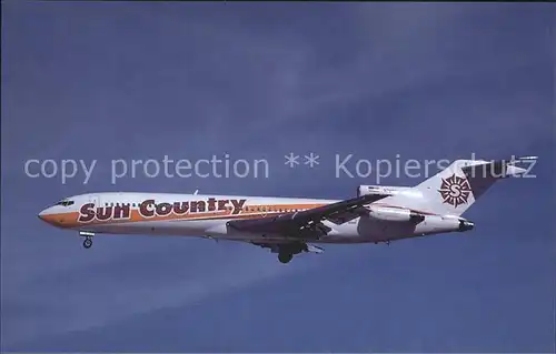 Flugzeuge Zivil Sun Country Airlines Boeing 727 200Adv. N281SC Kat. Airplanes Avions