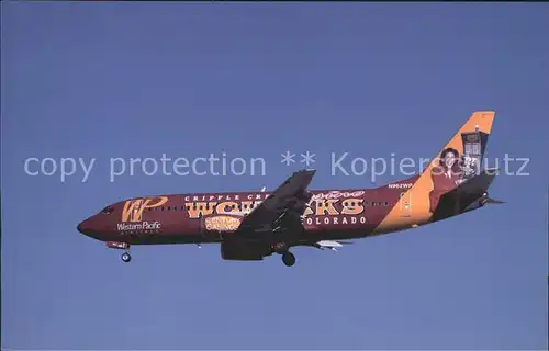 Flugzeuge Zivil Western Pacific Airlines 1994 1998 Airlines Remembered B 737 300 N962WP Kat. Airplanes Avions