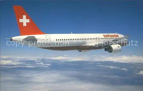 Swissair Airbus A320 HB IJA Kat. Flug