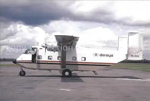Flugzeuge Zivil Deraya Air Taxi P.T. Shorts Skyvan 3 Variant 100 PK DSU cn SH1924 Kat. Airplanes Avions