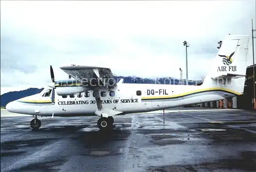 Flugzeuge Zivil Air FiJi Celebrating 30 Years of Service DHC 6 Twin Otter 200 DQ FIL cn221 Kat. Airplanes Avions