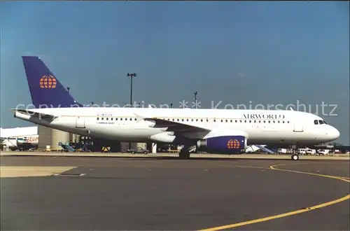 Flugzeuge Zivil Airworld Airbus A 320 G BVJV  Kat. Airplanes Avions