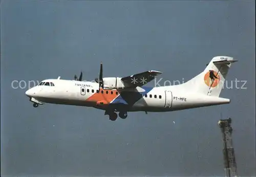 Flugzeuge Zivil Pantanal Linhas Aereas ATR 425 320 295 PT MFE  Kat. Airplanes Avions