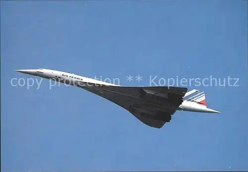 Flugzeuge Zivil Air France Concorde F BTSC  Kat. Airplanes Avions