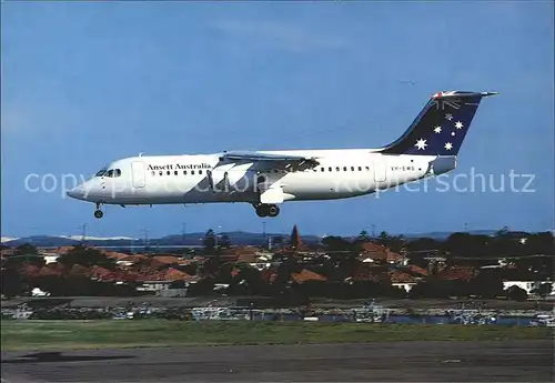 Flugzeuge Zivil Ansett BAe 146 300 VH EWS  Kat. Airplanes Avions