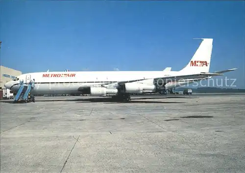 Flugzeuge Zivil Metro Air Cargo Boeing 707 3C N 523SJ  Kat. Airplanes Avions