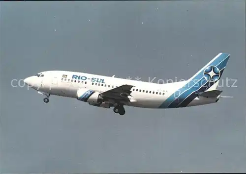 Flugzeuge Zivil Rio Sul B737 5YO PT SLN 26075 Kat. Airplanes Avions