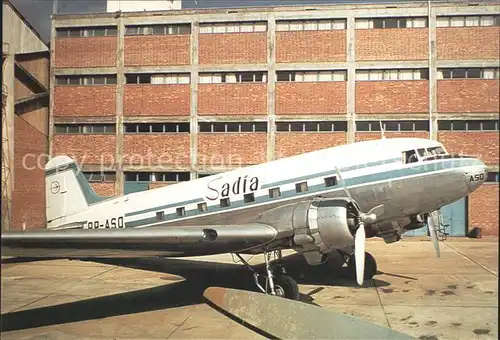 Flugzeuge Zivil Sadia DC 3 C 47B PP ASO 32785  Kat. Airplanes Avions
