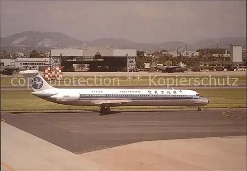 Flugzeuge Zivil China Northern MD 82 B 2105 Kat. Airplanes Avions