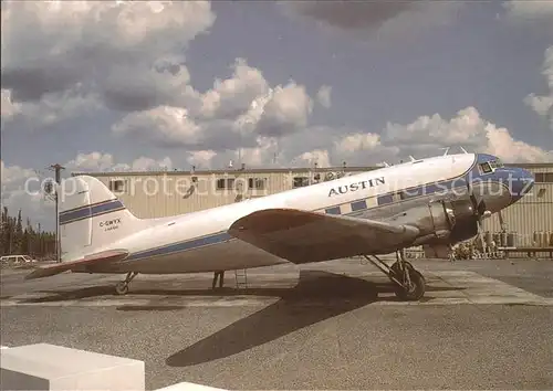 Flugzeuge Zivil Austin Airways DC 3 Cargo C GWYX  Kat. Airplanes Avions