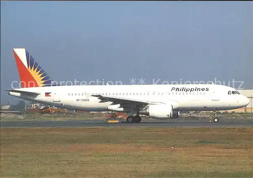 Flugzeuge Zivil Philippines Airbus A320 214 RP C3222 c n 708 Kat. Airplanes Avions