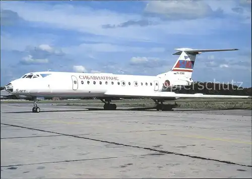 Flugzeuge Zivil Sibaviatrans TU 134A 3 RA 65881 c n 35220 Kat. Airplanes Avions