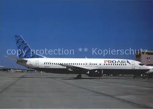 Flugzeuge Zivil Pro Air Boeing 737 400 N462PR  Kat. Airplanes Avions