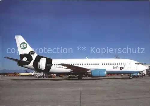 Flugzeuge Zivil GO Let s go Boeing 737 300 G IGOA Kat. Airplanes Avions