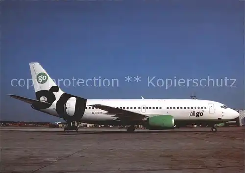 Flugzeuge Zivil GO All Go Boeing 737 300 G IGOF  Kat. Airplanes Avions