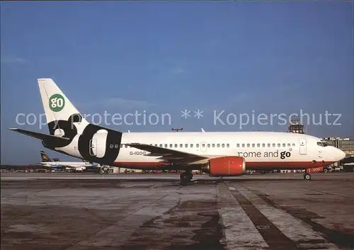 Flugzeuge Zivil GO Come and Go Boeing 737 300 G IGOG  Kat. Airplanes Avions