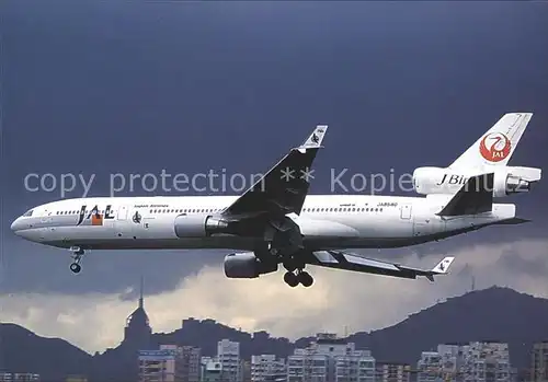 Flugzeuge Zivil Japan Airlines J Bird Concept McDonnell Douglas MD 11 JA8580 Kat. Airplanes Avions