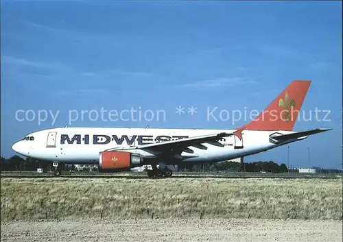 Flugzeuge Zivil Midwest Airlines A310 304 SU MWB c n 671 Kat. Airplanes Avions