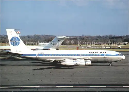 Flugzeuge Zivil Pan American World Airways Boeing 720 030B N785PA c n 18060 Kat. Airplanes Avions