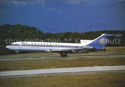 Flugzeuge Zivil Macedonian Boeing 727 200 C n 20218 Kat. Airplanes Avions